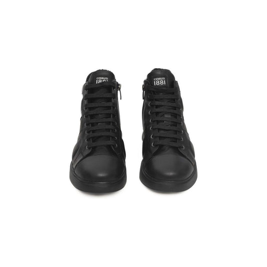 Black COW Leather Sneaker