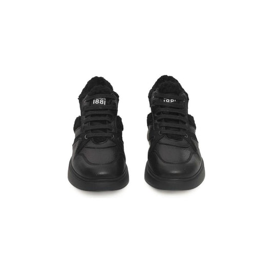 Black COW Leather Sneaker