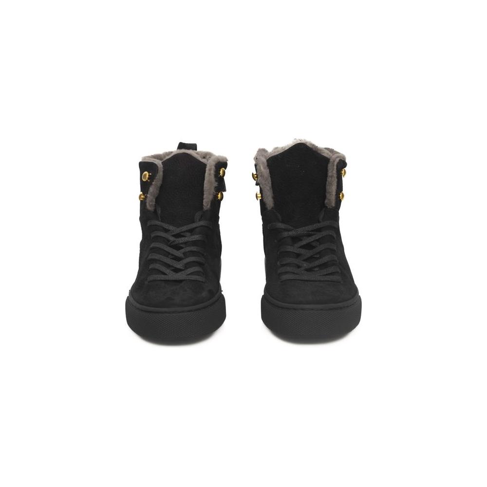 Black COW Leather Sneaker