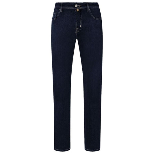 Blue Cotton Jeans & Pant