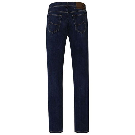 Blue Cotton Jeans & Pant