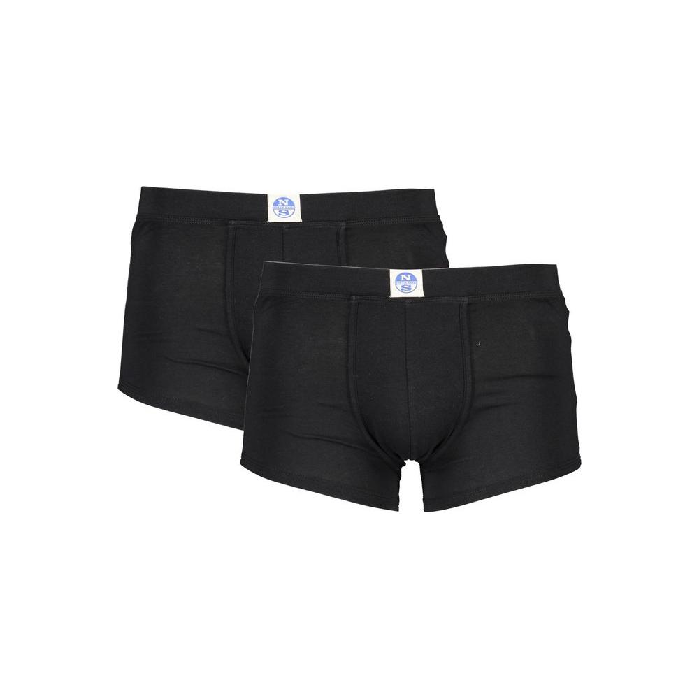 Black Cotton Underwear