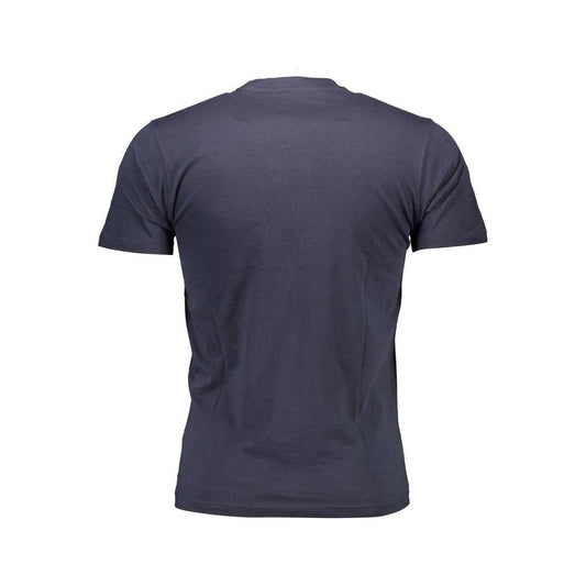 Sergio Tacchini Blue Cotton T-Shirt Sergio Tacchini