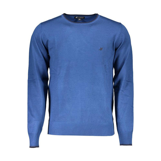 Blue Nylon Sweater