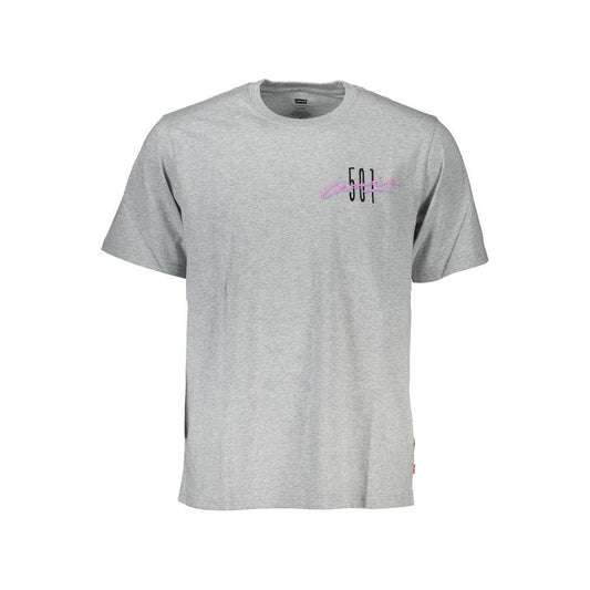 Gray Cotton T-Shirt