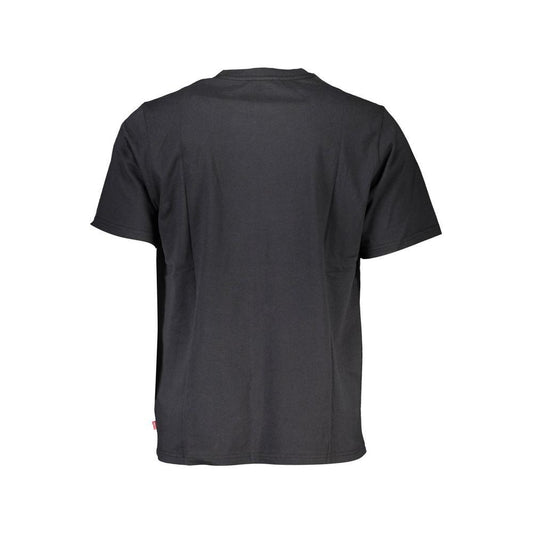 Black Cotton T-Shirt