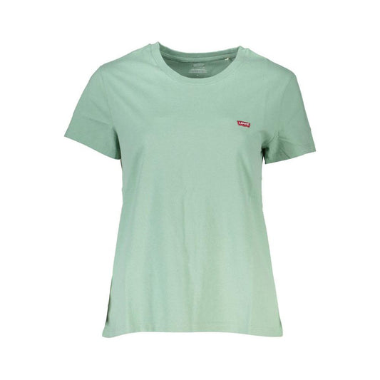 Green Cotton Tops & T-Shirt