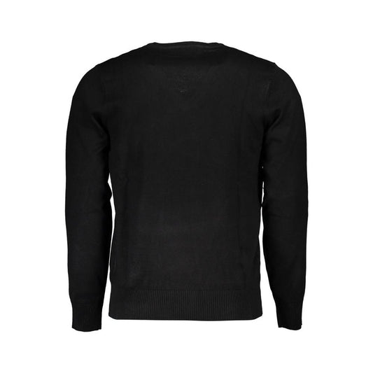 Black Nylon Sweater