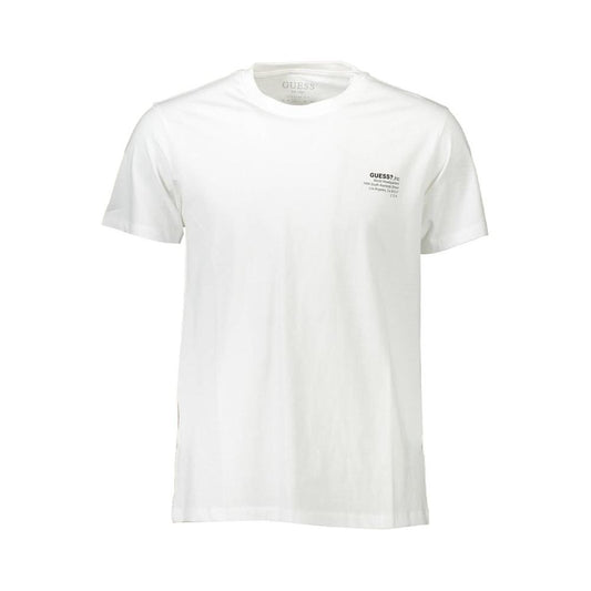 Guess Jeans White Cotton T-Shirt Guess Jeans