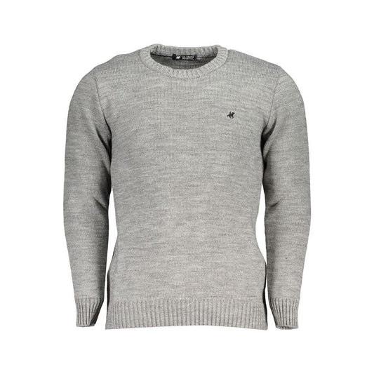 Gray Fabric Sweater