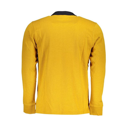 Yellow Cotton Polo Shirt