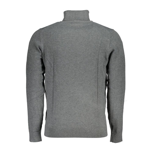 Gray Fabric Sweater