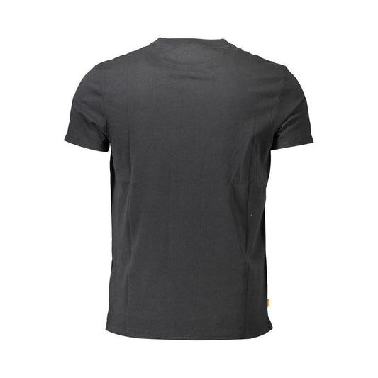 Black Cotton T-Shirt