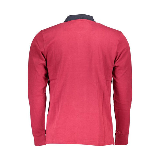 Red Cotton Polo Shirt