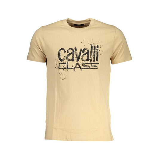 Beige Cotton T-Shirt