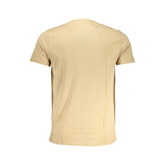 Beige Cotton T-Shirt