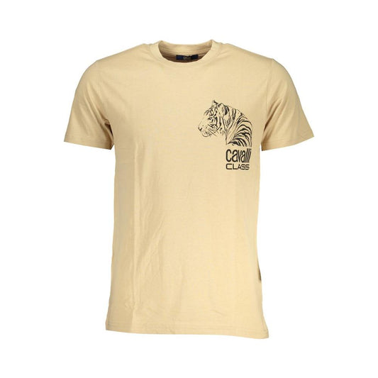 Beige Cotton T-Shirt