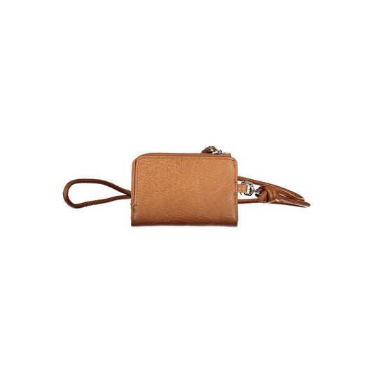 Desigual Brown Polyethylene Wallet Desigual