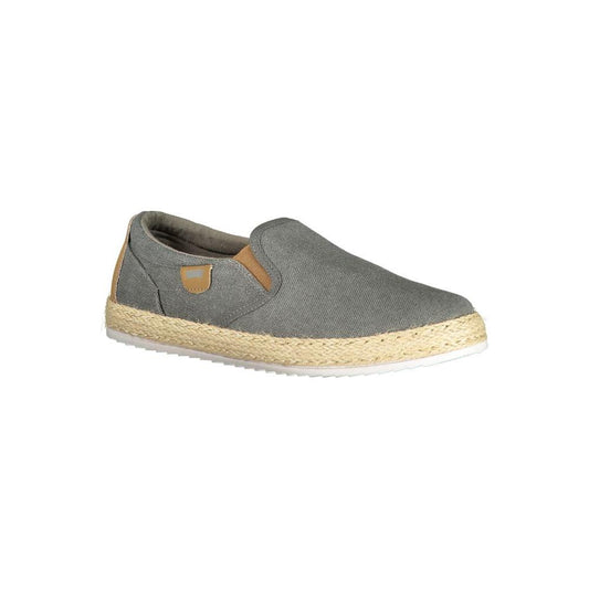 Gray Polyester Sneaker