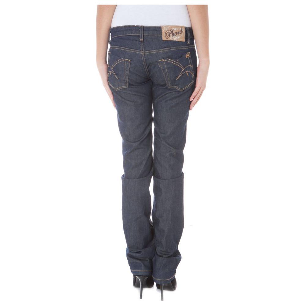 Blue Cotton Jeans & Pant