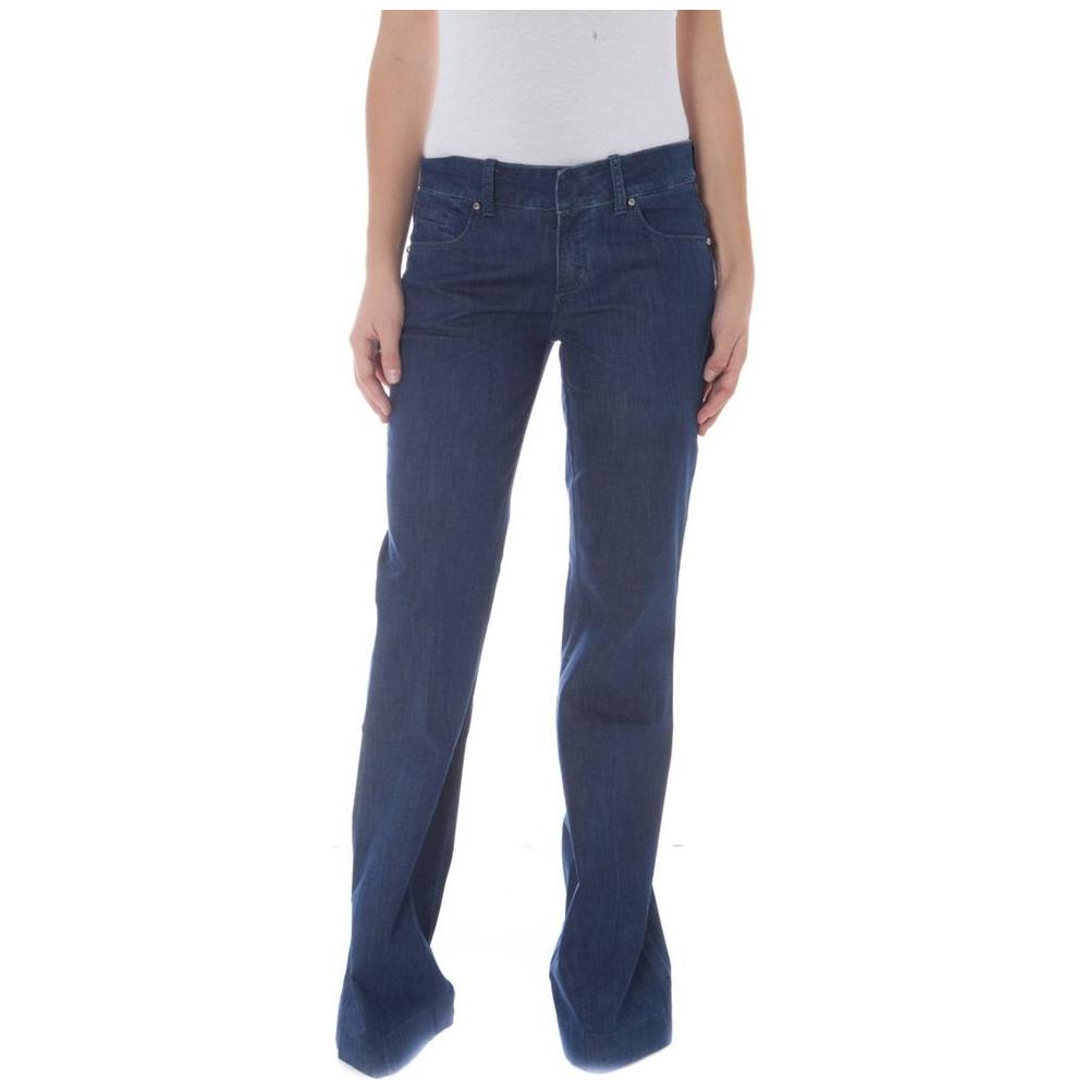 Blue Cotton Jeans & Pant