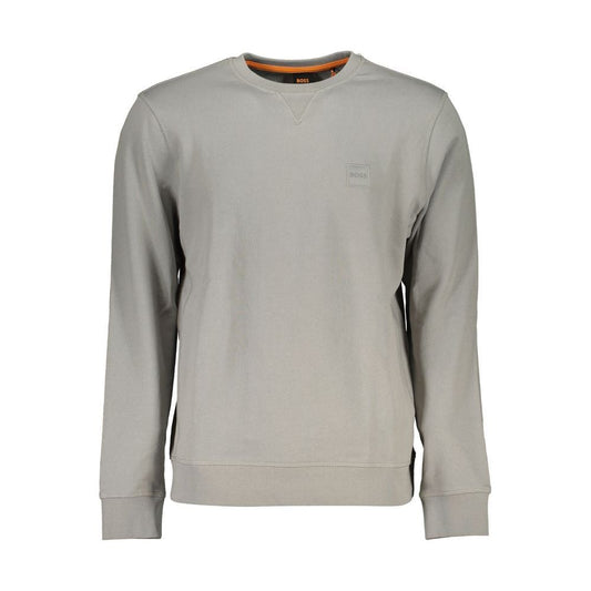 Gray Cotton Sweater