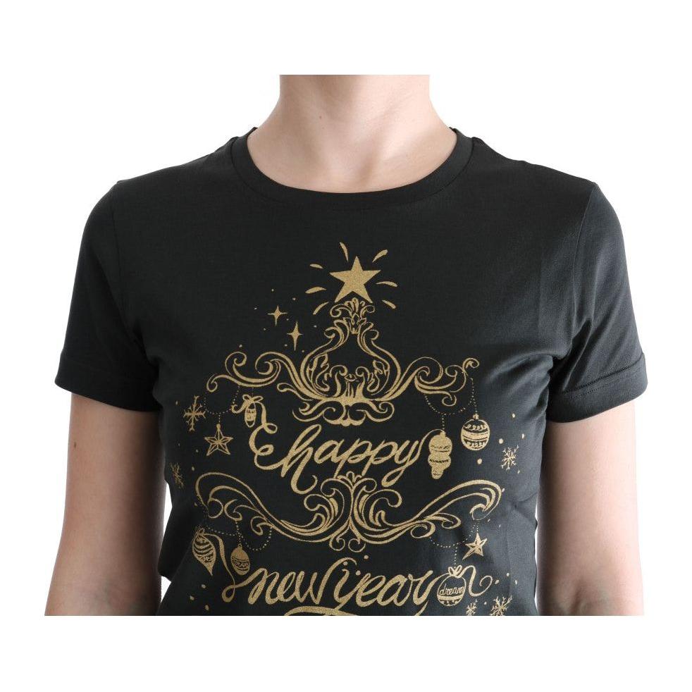 Dolce & Gabbana Green Cotton 2017 Motive T-Shirt