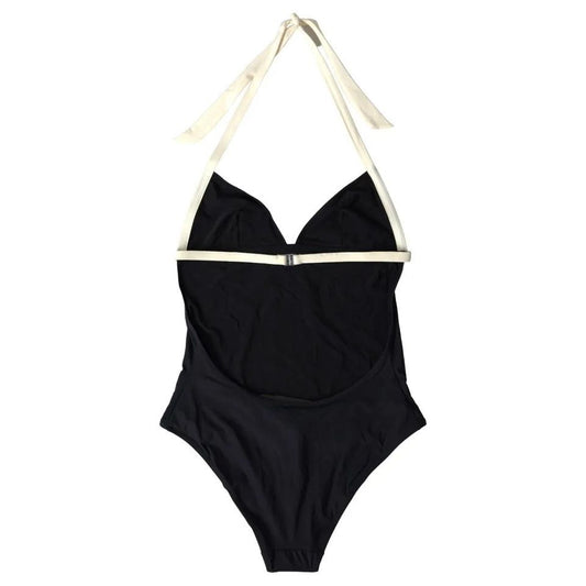 Black Women Beachwear Bikini Swimsuit One Piece