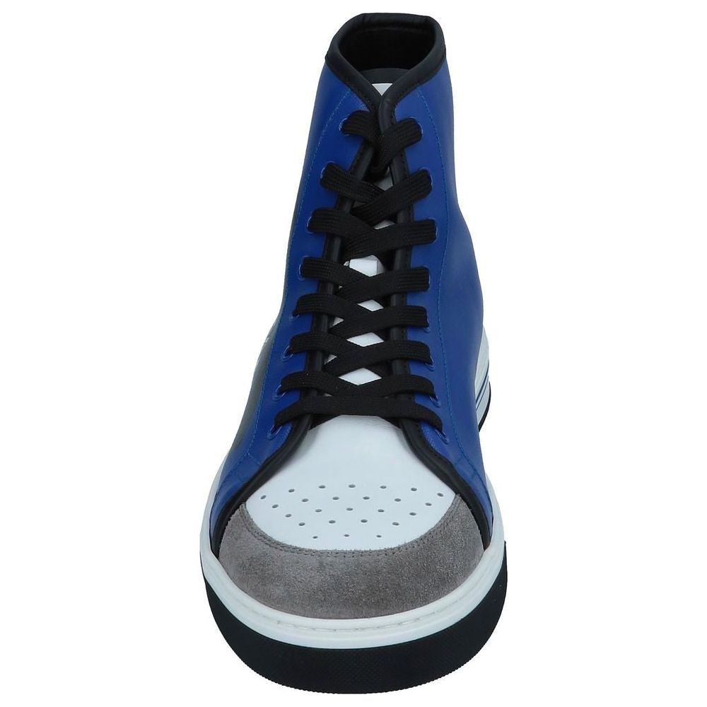 Blue Cotton Sneaker