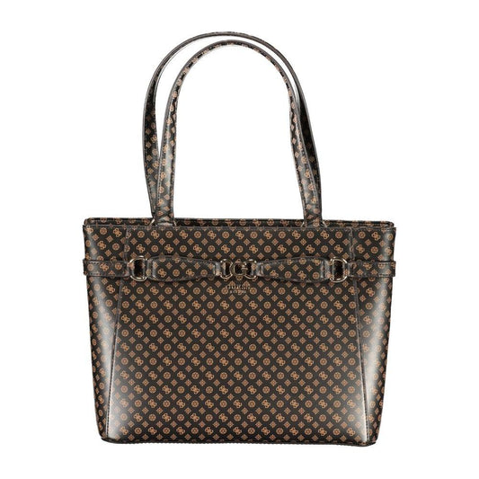 Brown Polyethylene Handbag