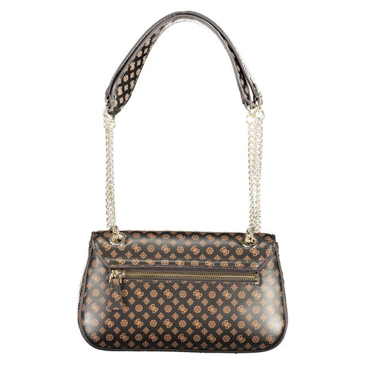 Brown Polyethylene Handbag