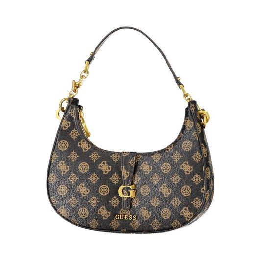 Guess Jeans Brown Polyethylene Handbag Guess Jeans