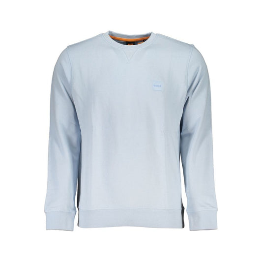 Light Blue Cotton Sweater