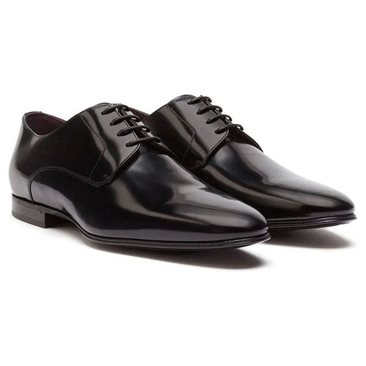 Black Leather Di Calfskin Formal