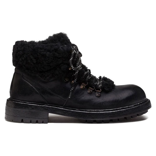 Black Leather Di Calfskin Boot