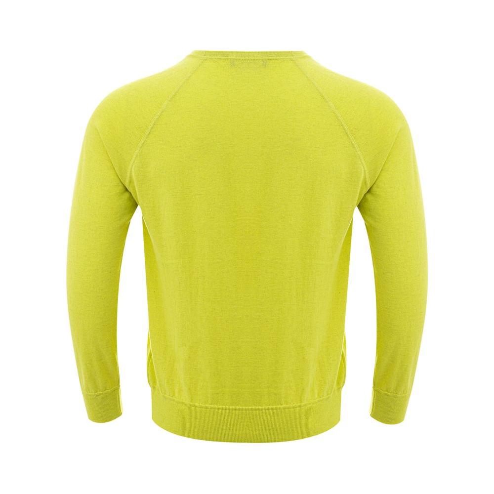 Sunny Yellow Italian Cotton Sweater