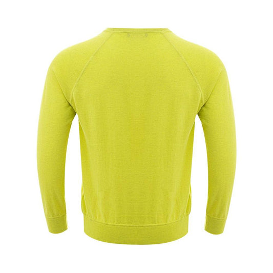 Sunny Yellow Italian Cotton Sweater