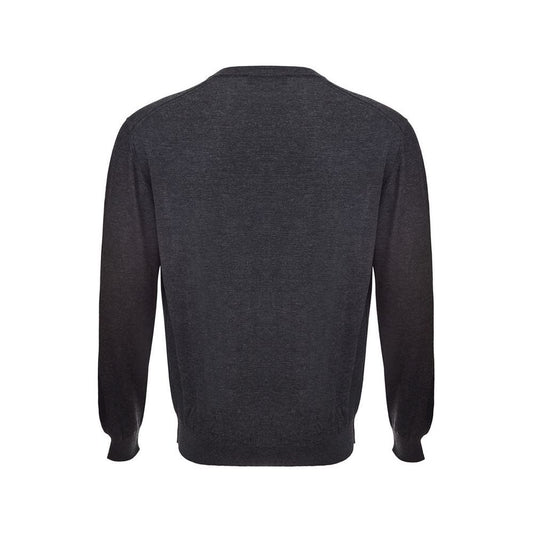 Dolce & Gabbana Elegant Gray Cashmere Sweater for Men Dolce & Gabbana