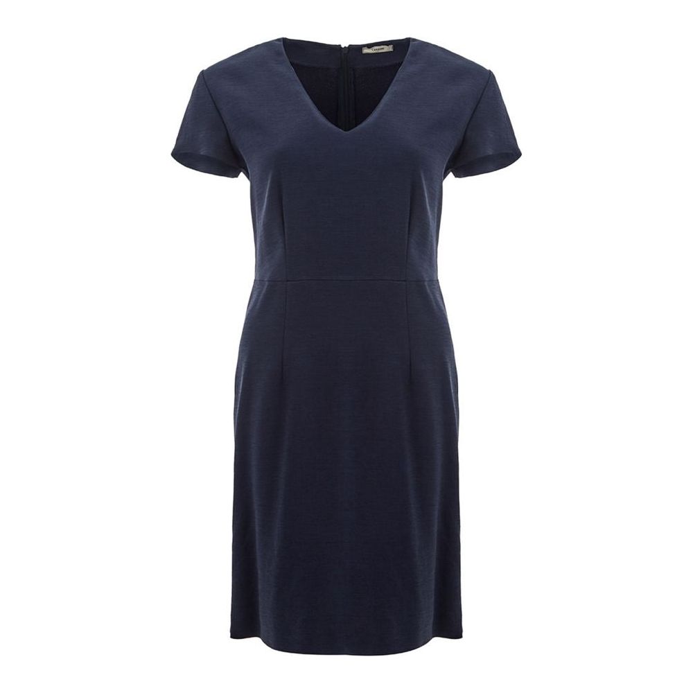 Elegant Blue Viscose Dress Perfect for Every Occasion