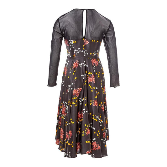 Elegant Multicolor Viscose Dress