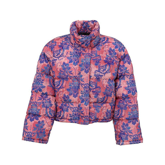 Multicolor Chic Polyester Jacket