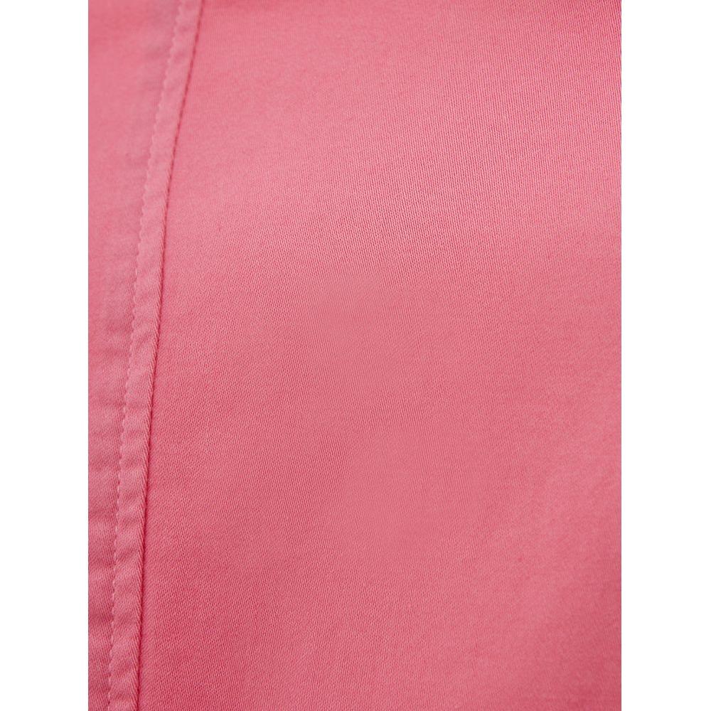 Elegant Pink Cotton Jacket for Her