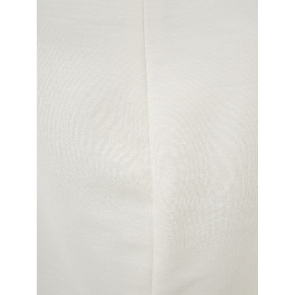 White Viscose Skirt