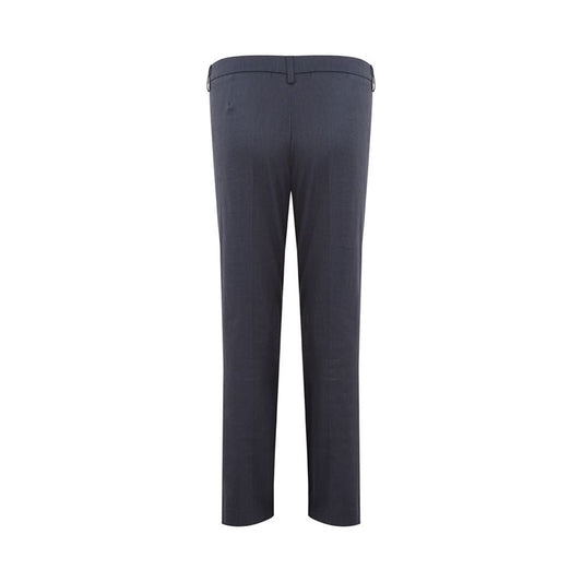 Chic Blue Linen Trousers