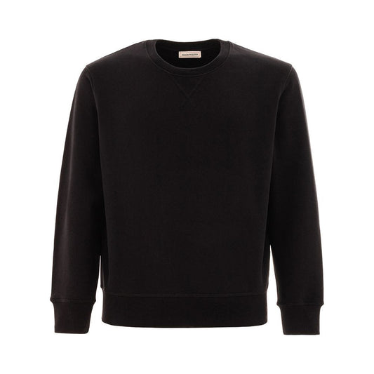 Black Cotton Sweater