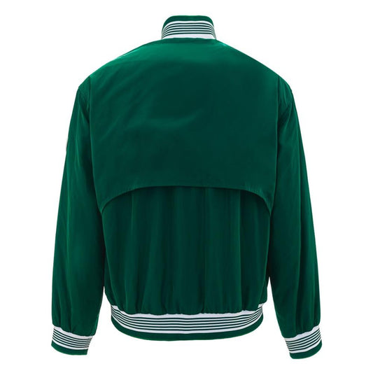 Green Polyester Jacket