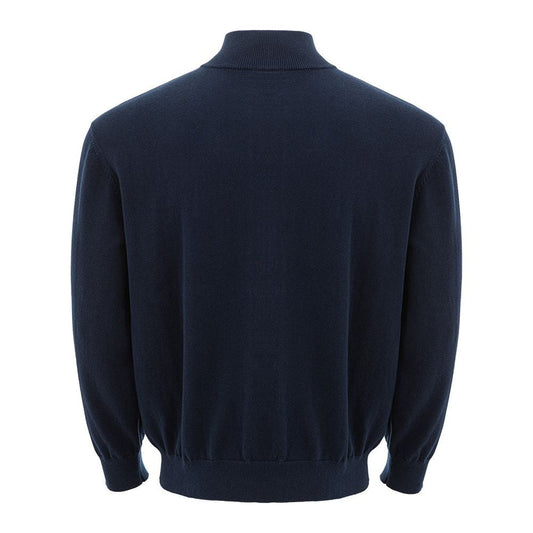 Blue Cotton Sweater