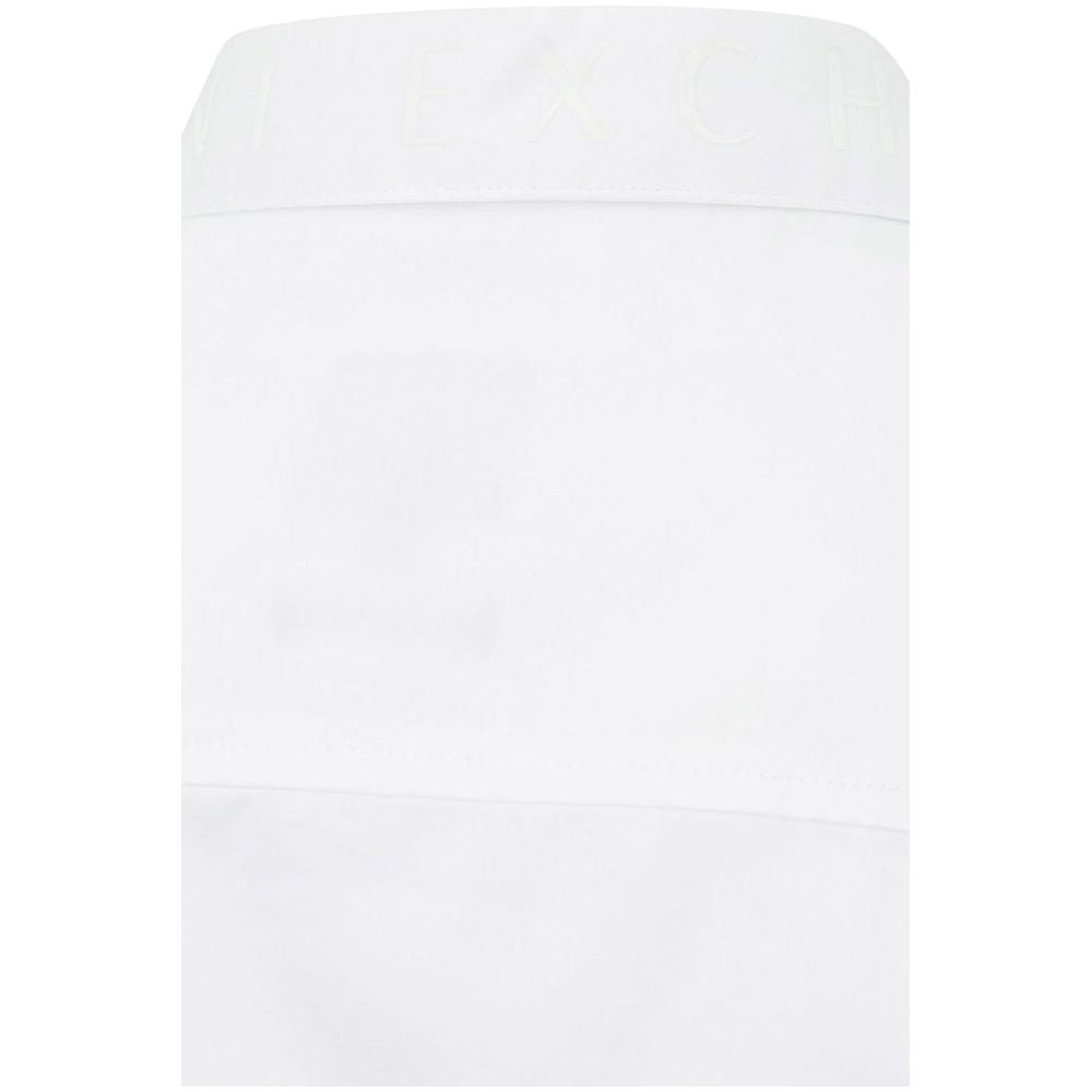 Elegant White Cotton Shirt for Men