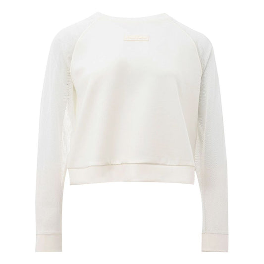 Elegant White Polyamide Sweater