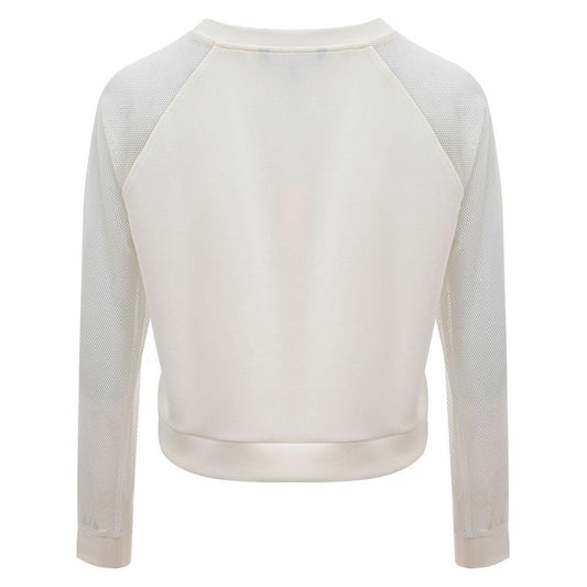 Elegant White Polyamide Sweater